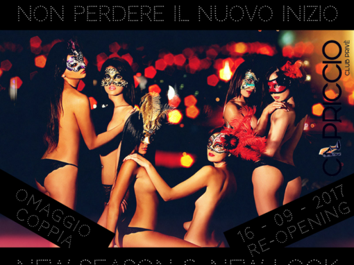 EVENTO Sabato 16/9 FREE COUPLE – Re-Opening – New Season – New Look Party