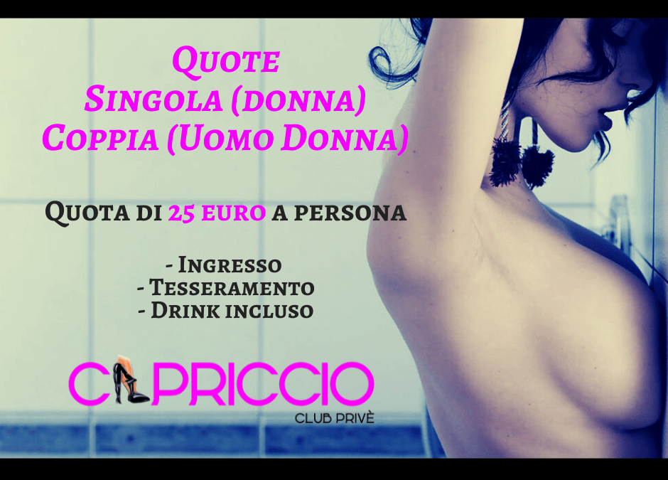 COPPIA & SINGOLA PROMOZIONE Scopri i Dettagli