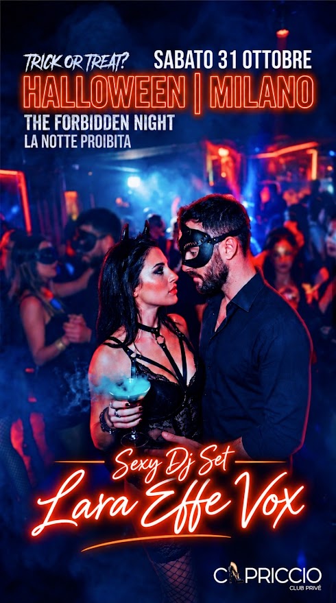Sexy Halloween trasgressivo 31 ottobre trasgressive erotic party club privè milano new Sexy Halloween BIG trasgressivo 31 ottobre trasgressive erotic party club privè milano new